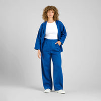 Dedicated Dedicated Pants Vickleby Linen Limoges Blue - 20% REA