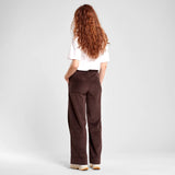 Dedicated Workwear Pants Vara Corduroy Brown, bruna manchesterbyxor - 30% REA online, 50% rabatt i butiken