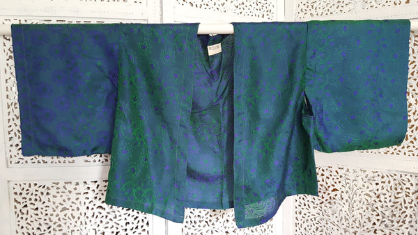 Uma kimono topp #50 - one size, passar S - L - Betty & Uma Upcycled Collection