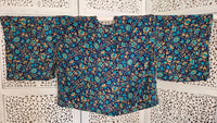 Uma kimono topp #84 - one size, passar S - XL - Betty & Uma Upcycled Collection