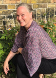 Uma kimono topp #30 - one size, passar S - XL - Betty & Uma Upcycled Collection