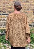 Uma lång kimonotopp #3 - one size, passar S - XL - Betty & Uma Upcycled Collection