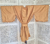 Uma lång kimonotopp #6 - one size, passar S - XL - Betty & Uma Upcycled Collection