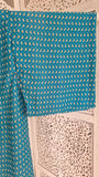 Uma lång kimonotopp #9 - one size, passar S - XL - Betty & Uma Upcycled Collection - 20% rabatt - fel i tyg vänster ärm bak
