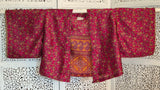 Uma kimono topp #9  - one size, passar S -XL - Betty & Uma Upcycled Collection