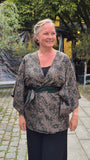 Uma lång kimonotopp #2 - one size, passar S - XL - Betty & Uma Upcycled Collection