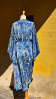 Aadhya long kimono/indian robe #11 - BETTY & UMA UPCYCLED COLLECTION