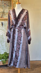 Aadhya long kimono/indian robe #5 - BETTY & UMA UPCYCLED COLLECTION  