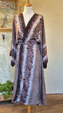 Aadhya long kimono/indian robe #5 - BETTY & UMA UPCYCLED COLLECTION  