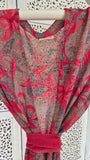 Uma lång kimonotopp #10 - one size, passar S - XL - Betty & Uma Upcycled Collection