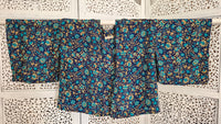Uma kimono topp #84 - one size, passar S - XL - Betty & Uma Upcycled Collection