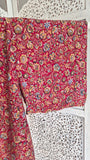 Uma lång kimonotopp #8 - one size, passar S - XL - Betty & Uma Upcycled Collection