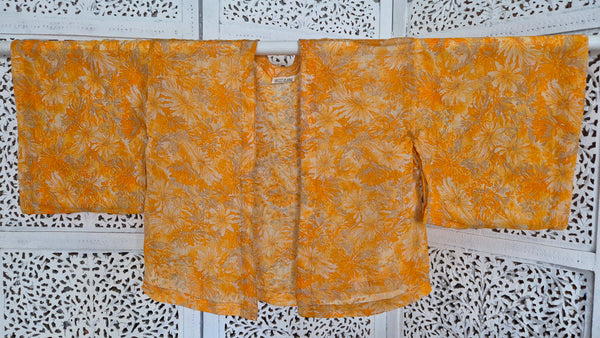 Uma kimono topp #81 - one size, passar S - XL - Betty & Uma Upcycled Collection