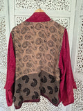 Uma short kimono jacket #14 - OBS, bläckfläckar bak på båda ärmar, se bilder.