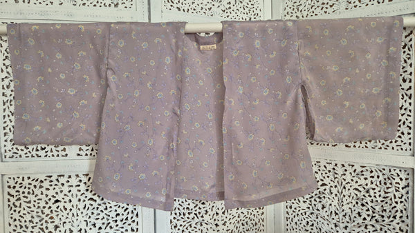 Uma kimono topp #82 - one size, passar S - XL - Betty & Uma Upcycled Collection