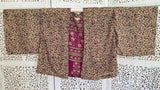 Uma kimono topp #24 - one size, passar S - XL - Betty & Uma Upcycled Collection