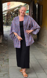 Uma lång kimonotopp #1 - one size, passar S - XL - Betty & Uma Upcycled Collection