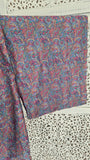 Uma kimono topp #9  - one size, passar S -XL - Betty & Uma Upcycled Collection -20% rabatt pga pyttelitet fel i tyget