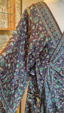 Aadhya long kimono/indian robe #4 - BETTY & UMA UPCYCLED COLLECTION  