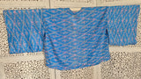 Uma kimono topp #13 - one size, passar S - XL - Betty & Uma Upcycled Collection