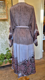 Aadhya long kimono/indian robe #5 - BETTY & UMA UPCYCLED COLLECTION  