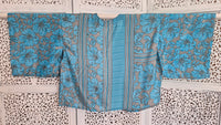 Uma kimono topp #3 - one size, passar S - XL - Betty & Uma Upcycled Collection