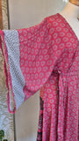 Aadhya long kimono/indian robe #6 - BETTY & UMA UPCYCLED COLLECTION