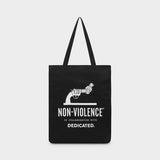 Tote Bag Torekov The Knotted Gun Black