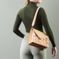 Eduards Accessories Näver Duo Shoulder Bag in Nature - beställningsvara