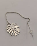 Bohemia Earring Monstera Leaf on Chain