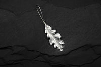Bohemia Oakleaf Earring in Silverpleated Brass - 30% REA