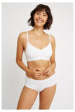 People Tree Soft Bra top Eco White -50% rabatt