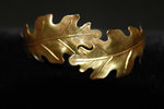 Bohemia Double Oakleaf Bracelet in Brass - 30% REA