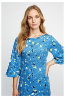People Tree Matilda Floral Dress - NU: 300 kr - sista storleken - Medium