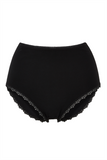 People Tree Black High Waist Briefs - 50% REA - endast XS o S kvar