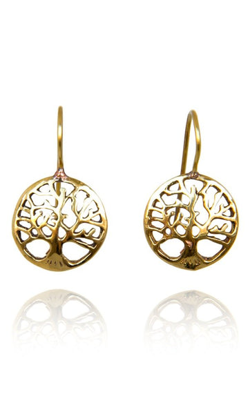 Bohemia Tree of Life earrings Guld eller Silver - 30% REA
