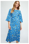 People Tree Matilda Floral Dress - NU: 300 kr - sista storleken - Medium