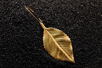 Bohemia Classic Leaf Earring in Brass or Silverplated - 30% REA