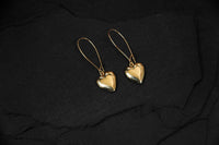 Bohemia Pair of Hearts locket Earrings - 30% REA