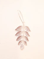 Bohemia Fern Medium Earring Silver - 20% REA
