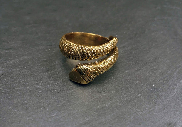 Bohemia Snake Ring Brass - 50% REA