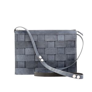 Eduards Accessories Näver Collection Small Shoulder Bag Navy vaxed - beställningsvara 2-5 dagars leveranstid