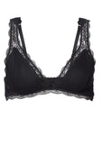 Woron Lace trimmed soft-bra ONYX BRA- black - 50% REA
