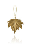 Bohemia Round Leaf Earring, runt löv örhänge - 30% REA