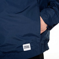 Dedicated Recycled Anorak in Navy - 50% REA