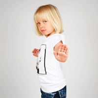 Dedicated Lillehammer Astrid Lindgren Baby T-shirt Vit