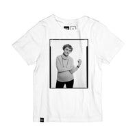 Dedicated Lillehammer Astrid Lindgren Baby T-shirt Vit