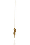 Bohemia Flash Chain Earring Single Silver or Goldplated