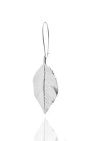 Bohemia Classic Leaf Earring in Brass or Silverplated - 30% REA