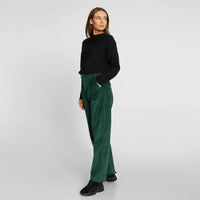 Dedicated Workwear Pants Uddevalla Corduroy dark green, mörkgröna